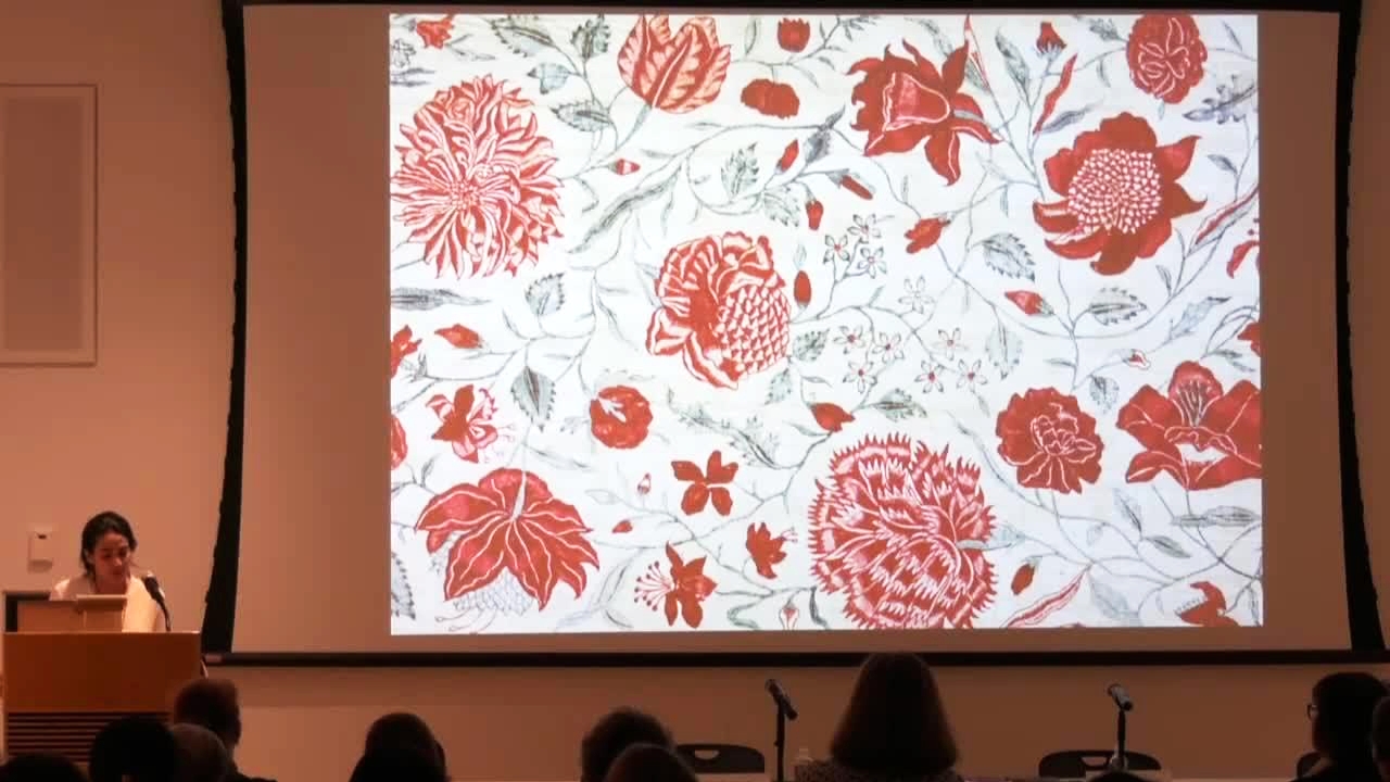 Treasures Stitched Together: Chintz Appliqué in Seventeenth- and  Eighteenth-Century Europe - Cornell Video