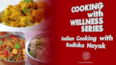 title slide reads 'Cooking with Wellness series'