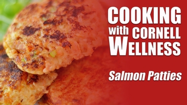 Video thumbnail for salmon patties cooking demo.