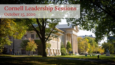 Leadership Sessions October 15, 2020