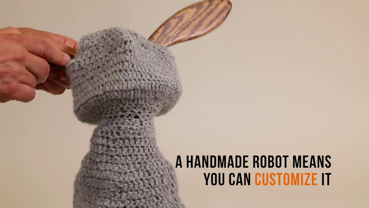 A Handmade Robot Means You Can Customize It
