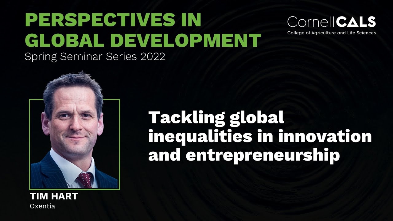 Tackling global inequalities in innovation and entrepreneurship