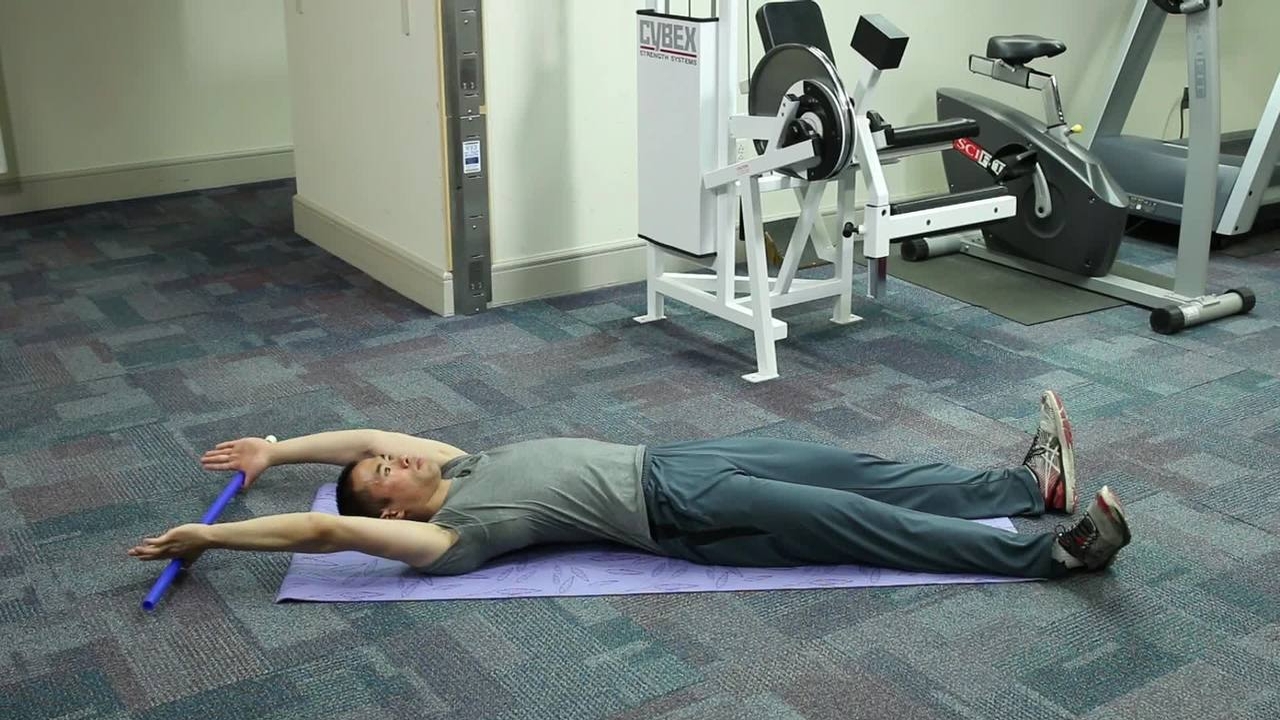 Assisted Flexion in Lying - Cornell Video