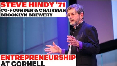 Steve Hindy speaks at Entrepreneurship at Cornell event