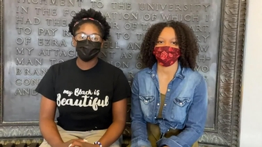 members of Cornell Students 4 Black Lives