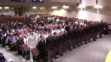 ROTC Tri Service Commissioning Ceremony
