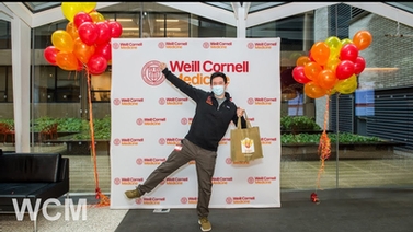 Weill Cornell Medicine graduate celebrates Match Day