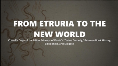 From Etruria to the New World title card.