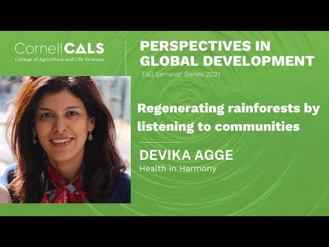 Devika Agge: Regenerating rainforests by listening to communities