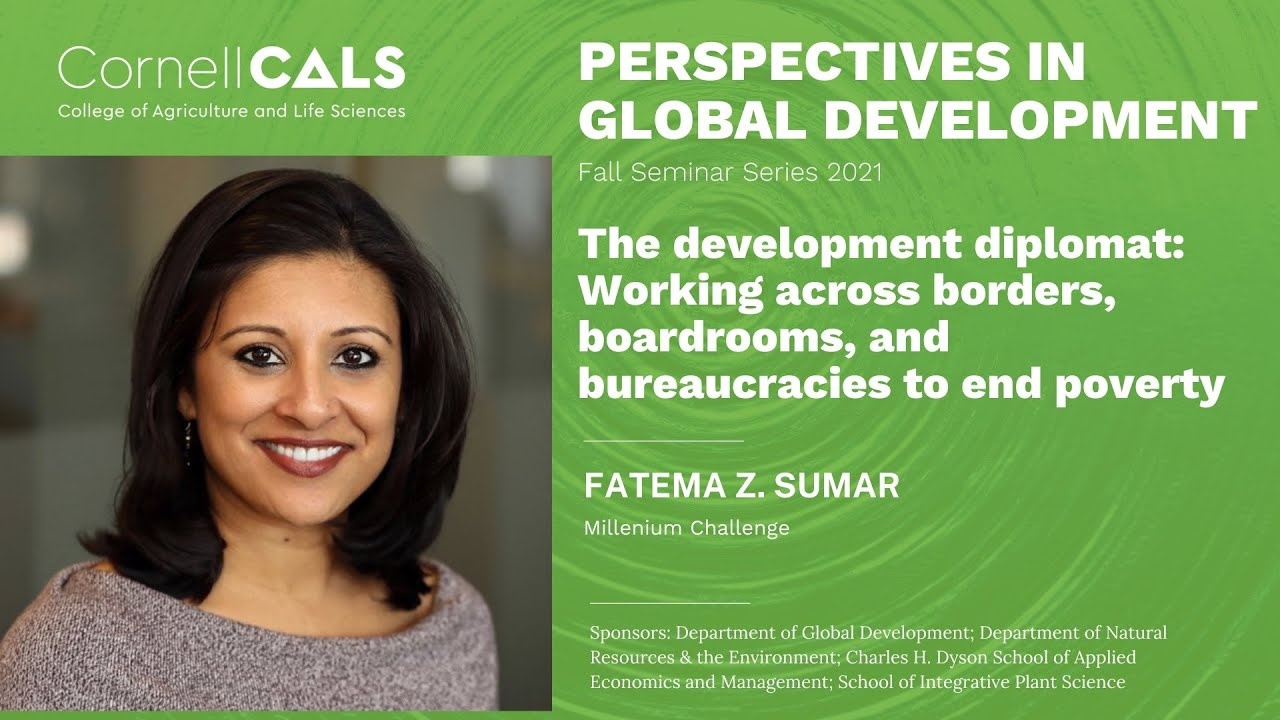 Fatema Sumar - The Development Diplomat